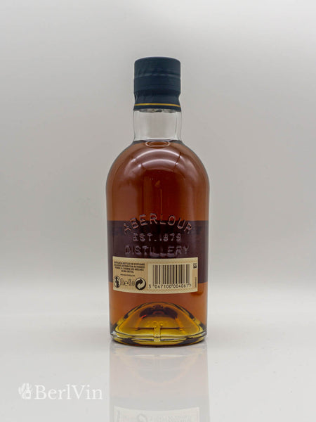 Whisky Aberlour 15 Jahre Highland Single Malt Rückseite