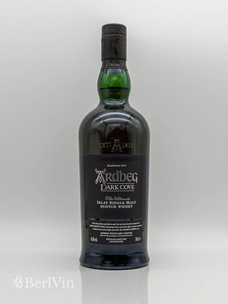 Whisky Ardbeg Dark Cove Islay Single Malt Frontansicht