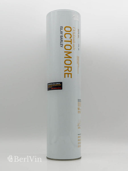 Whisky Verpackung Bruichladdich Octomore 06.3 Islay Single Malt Scotch Whisky Frontansicht