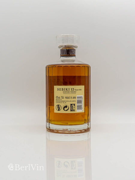 Whisky Hibiki 12 Jahre Rückseite