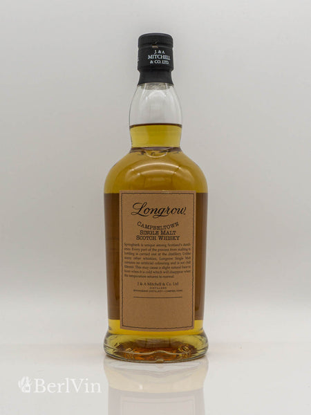 Whisky Longrow 10 Jahre 1994 Single Malt Scotch Whisky Rückseite