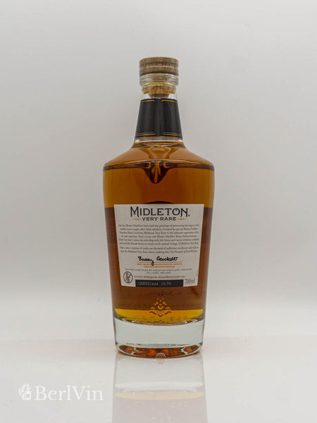 Whisky Midelton 2018 Rückseite