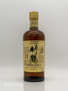 Whisky Nikka Taketsuru 21 Jahre Pure Malt Japanese Blended Malt Whisky Frontseite