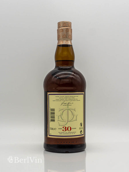 Whisky Glenfarclas 30 Jahre Single Malt Scotch Whisky Rückseite