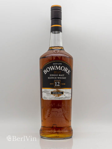 Whisky Bowmore Enigma 12 Jahre Single Malt Whisky Frontansicht