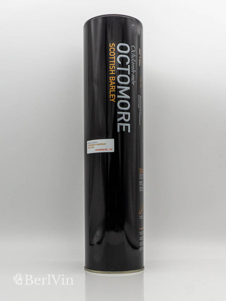 Whisky Verpackung Bruichladdich Octomore 06.1 Islay Single Malt Scotch Whisky 5 Jahre Frontansicht