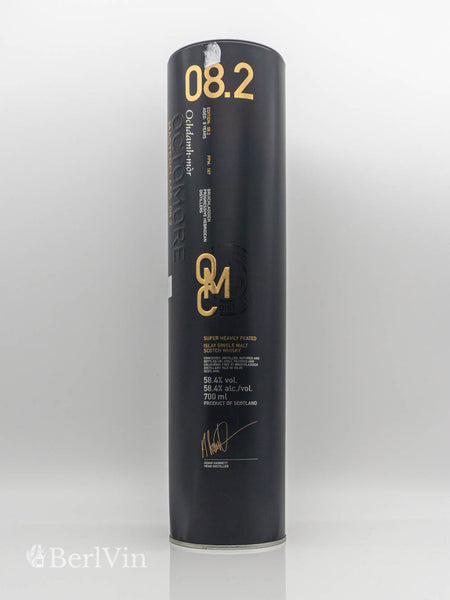 Whisky Verpackung Bruichladdich Octomore 08.2 Islay Single Malt Scotch Whisky Frontansicht
