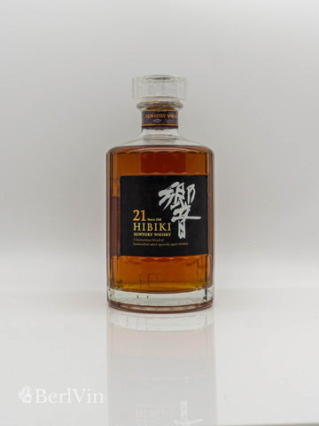 Whisky Hibiki 21 Jahre Japanese Blended Whisky Frontansicht
