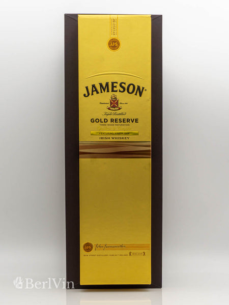 Whisky Verpackung Jameson Gold Reserve Blended Whisky Frontansicht