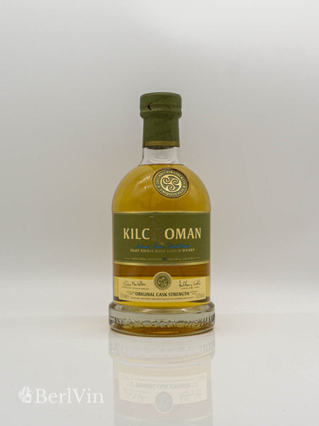 Whisky Kilchoman Original Cask Strenght Islay Single Malt Scotch Whisky Frontansicht