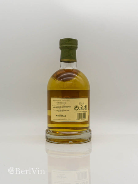 Whisky Kilchoman Original Cask Strenght Islay Single Malt Scotch Whisky Rückseite