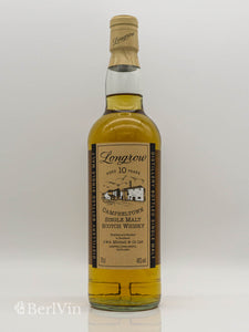 Whisky Longrow 10 Jahre Single Malt Scotch Whisky Frontansicht