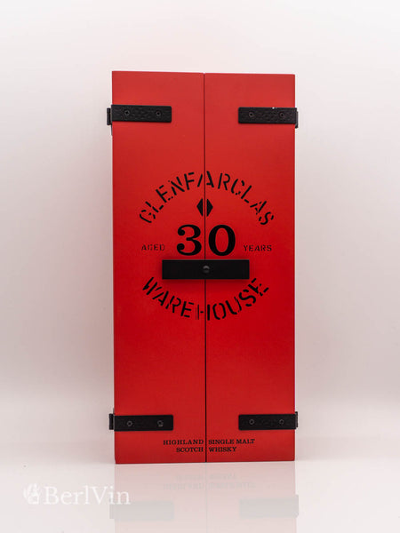 Whisky Verpackung Glenfarclas 30 Jahre Single Malt Scotch Whisky Frontansicht